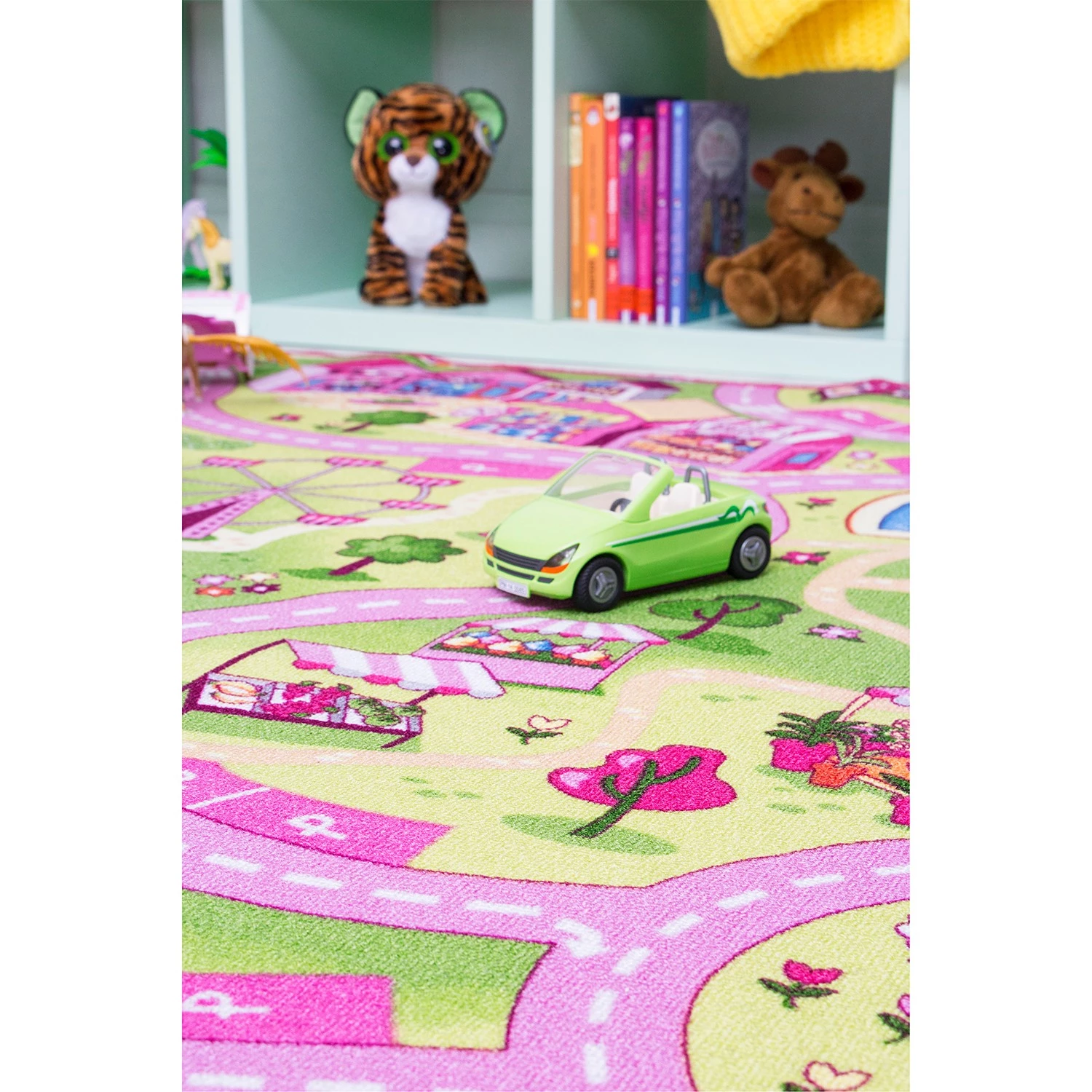 Andiamo Tapis de jeu Sweet Village II - Polyester - Rose 4 Andiamo Tapis de jeu Sweet Village II - Polyester - Rose – Image 2