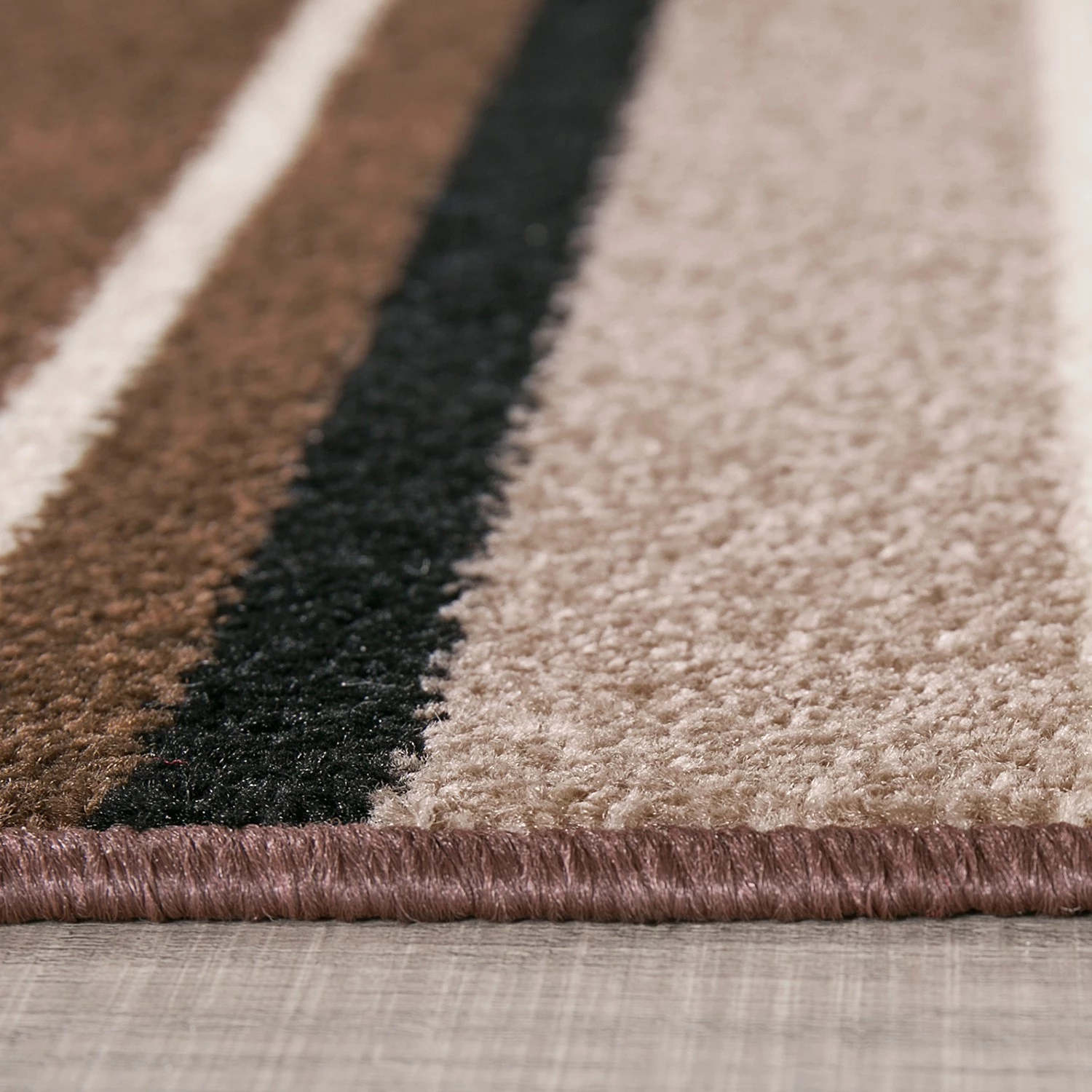 Andiamo Tapis de couloir Nancy - Fibres synthétiques - Beige / Marron 6 Andiamo Tapis de couloir Nancy - Fibres synthétiques - Beige / Marron – Image 4