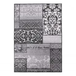Andiamo Tapis Valette - Fibres synthétiques - Gris - 200 x 300 cm