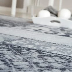 Andiamo Tapis Valette - Fibres synthétiques - Gris - 200 x 300 cm -Tapis Soldes Boutique 1000232681 201210 09380900156 DETAILS P000000001000232681