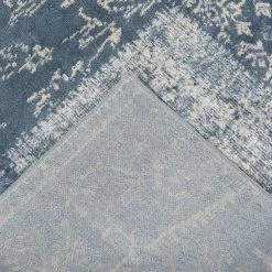 Luxor living Tapis Famos I - Viscose - Bleu foncé - 80 x 150 cm -Tapis Soldes Boutique 1000232716 201210 09382600306 DETAILS P000000001000232716