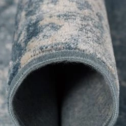 Luxor living Tapis Famos I - Viscose - Bleu foncé - 80 x 150 cm -Tapis Soldes Boutique 1000232716 201210 09382700307 DETAILS P000000001000232716