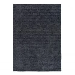 Astra Tapis en laine Maria - Laine - Bleu foncé - 140 x 200 cm