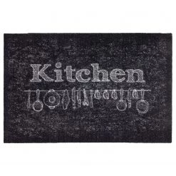 Astra Paillasson Miabella Kitchen - Fibres synthétiques - Noir