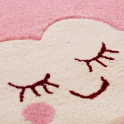 SMART KIDS Tapis enfant LaLeLu - Polyester - Rose - 120 x 170 cm -Tapis Soldes Boutique 1000233118 201210 17042800424 DETAILS P000000001000233118