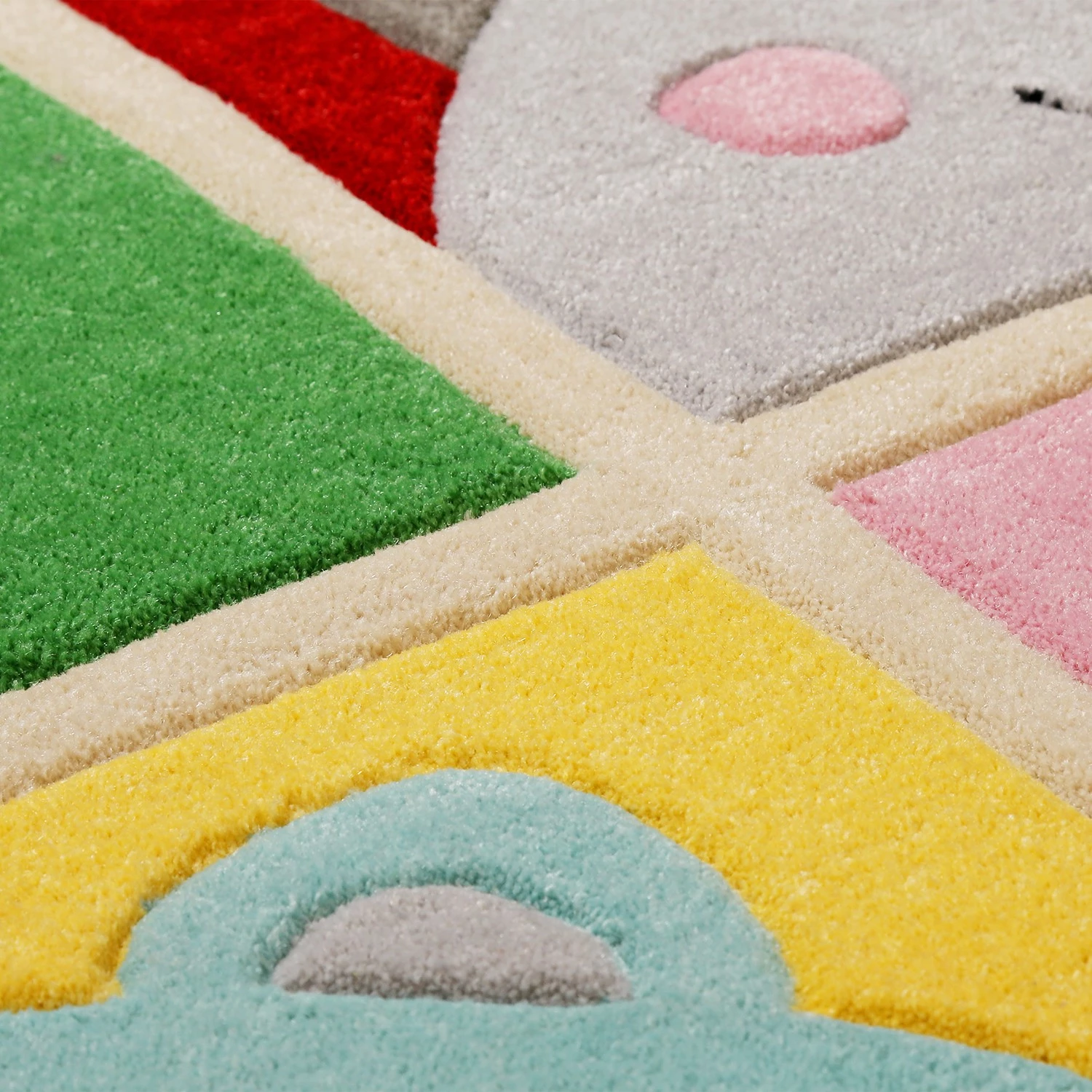 SMART KIDS Tapis enfant What's up?! - Polyester - Multicolore - 120 x 170 cm 9 SMART KIDS Tapis enfant What's up?! - Polyester - Multicolore - 120 x 170 cm – Image 7