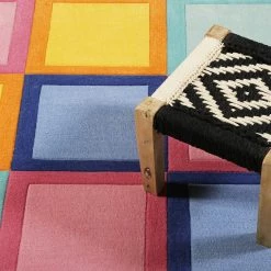 SMART KIDS Tapis enfant Domino Day - Polyester - 120 x 170 cm -Tapis Soldes Boutique 1000233140 201210 17083100562 DETAILS P000000001000233140