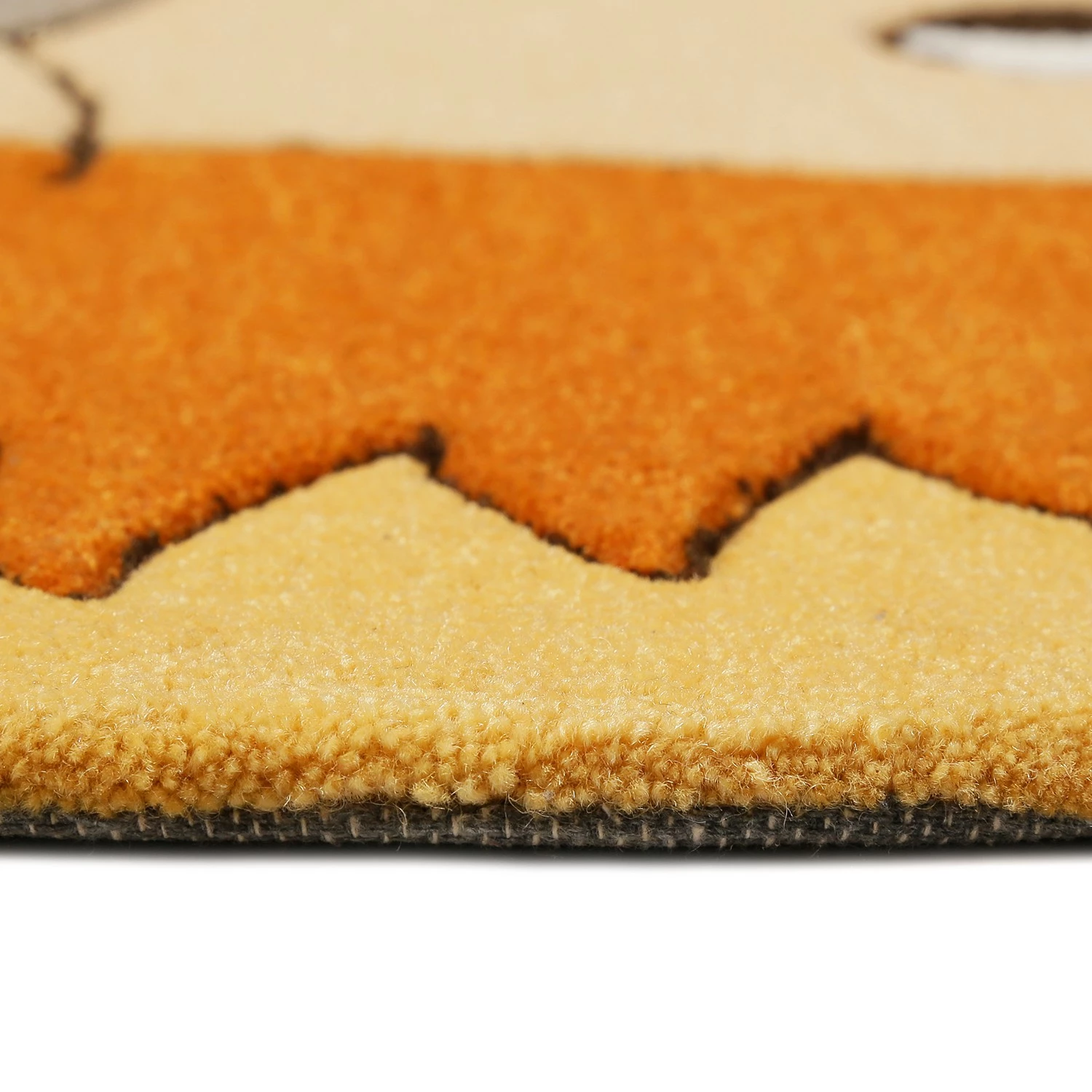 SMART KIDS Tapis enfant Linus - Polyester - Orange / Jaune 7 SMART KIDS Tapis enfant Linus - Polyester - Orange / Jaune – Image 5