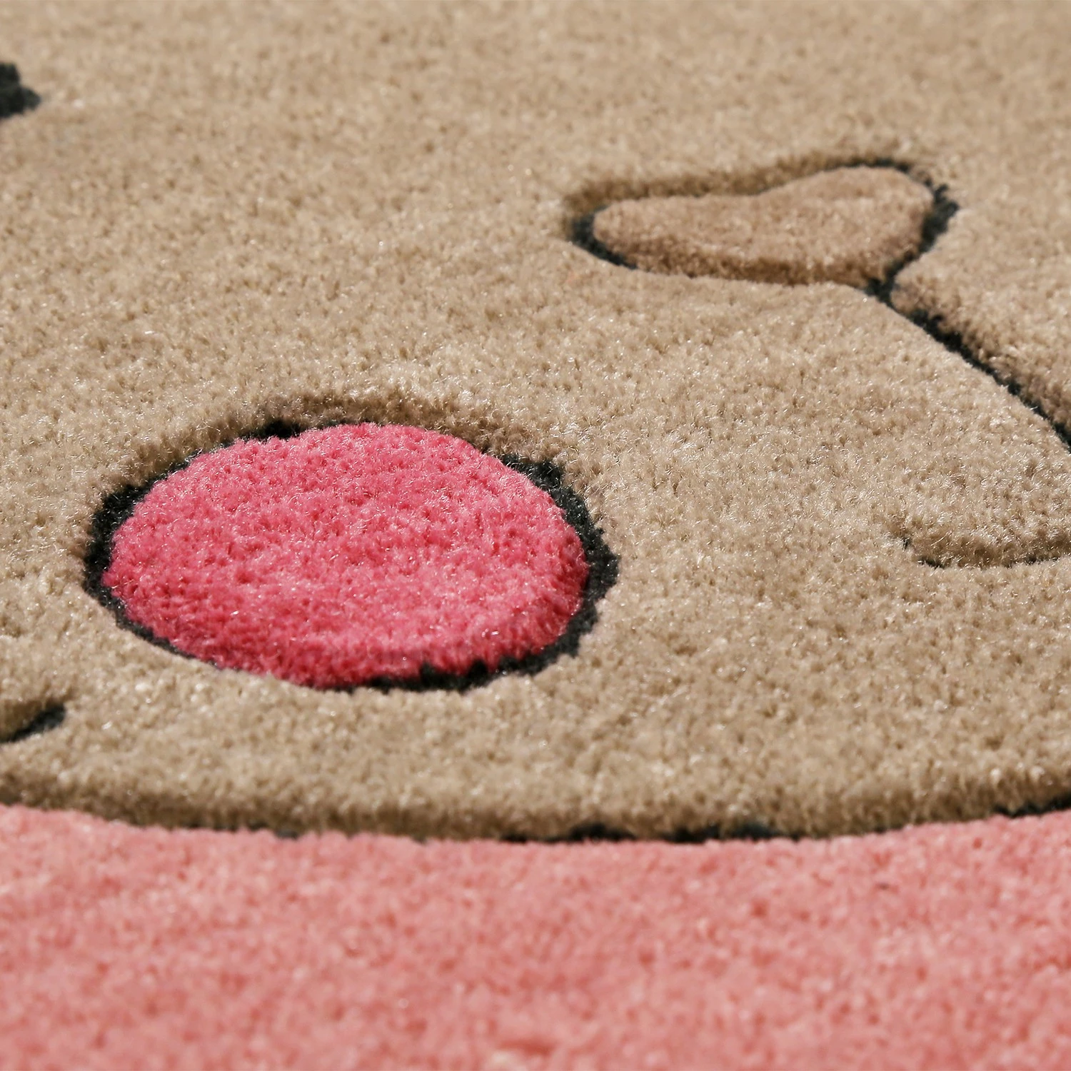 SMART KIDS Tapis enfant Lotti Queen - Polyester - Rose / Rose vif 6 SMART KIDS Tapis enfant Lotti Queen - Polyester - Rose / Rose vif – Image 4