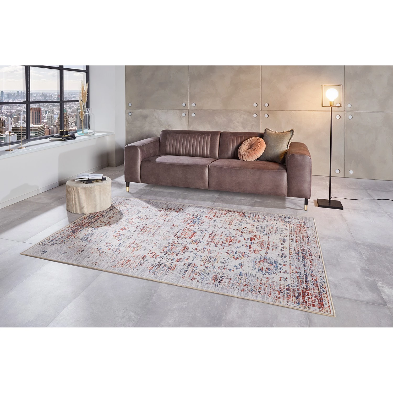 Top Square Tapis Roybon - Polyester - Multicolore - 120 x 170 cm 4 Top Square Tapis Roybon - Polyester - Multicolore - 120 x 170 cm – Image 2