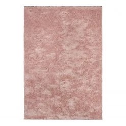 Top Square Tapis épais Gourville - Polyester - Rose vieilli - 160 x 230 cm
