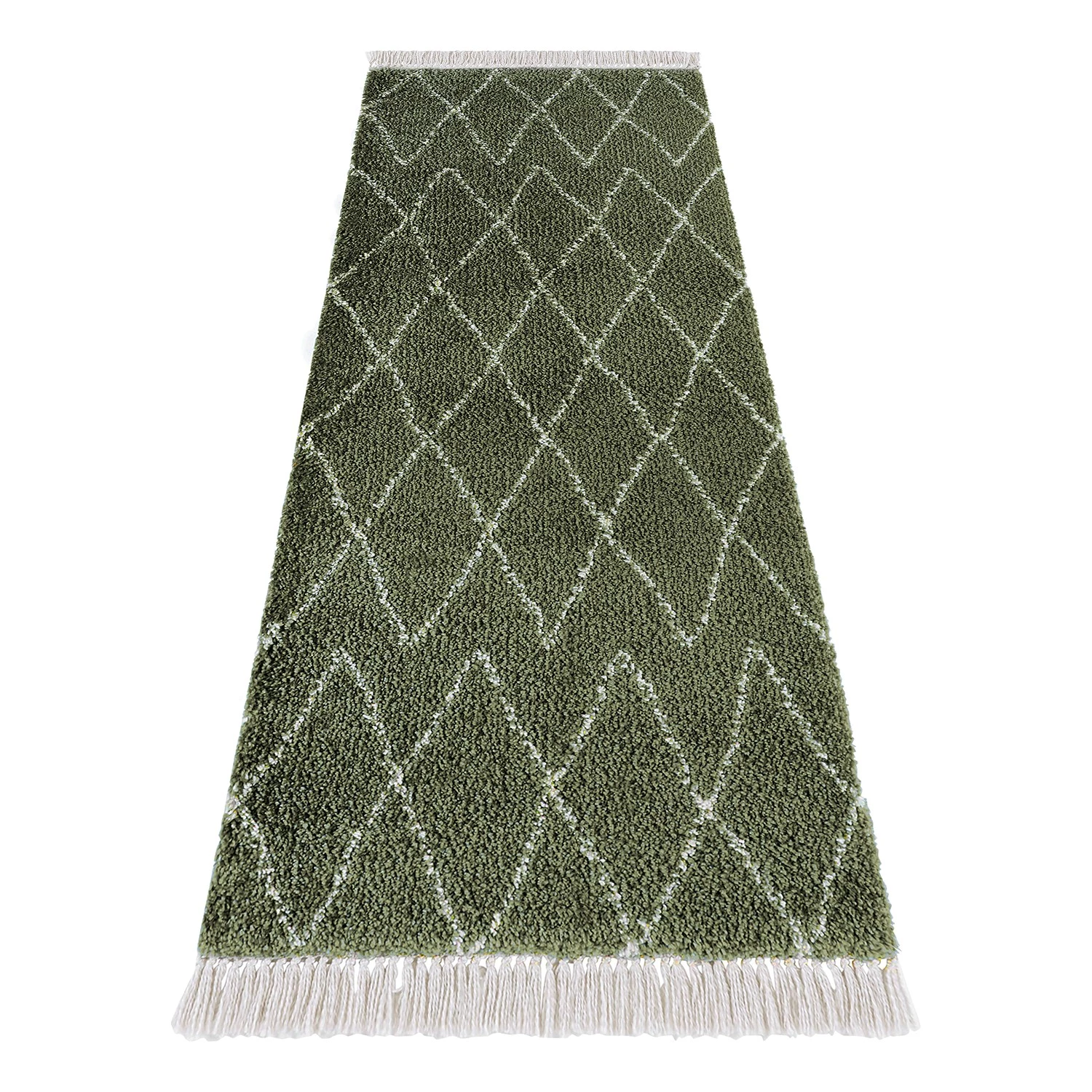 Mint Rugs Tapis de couloir Jade - Vert olive 4 Mint Rugs Tapis de couloir Jade - Vert olive – Image 2