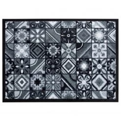 Wohnidee Paillasson Valica - Matière plastique - Noir