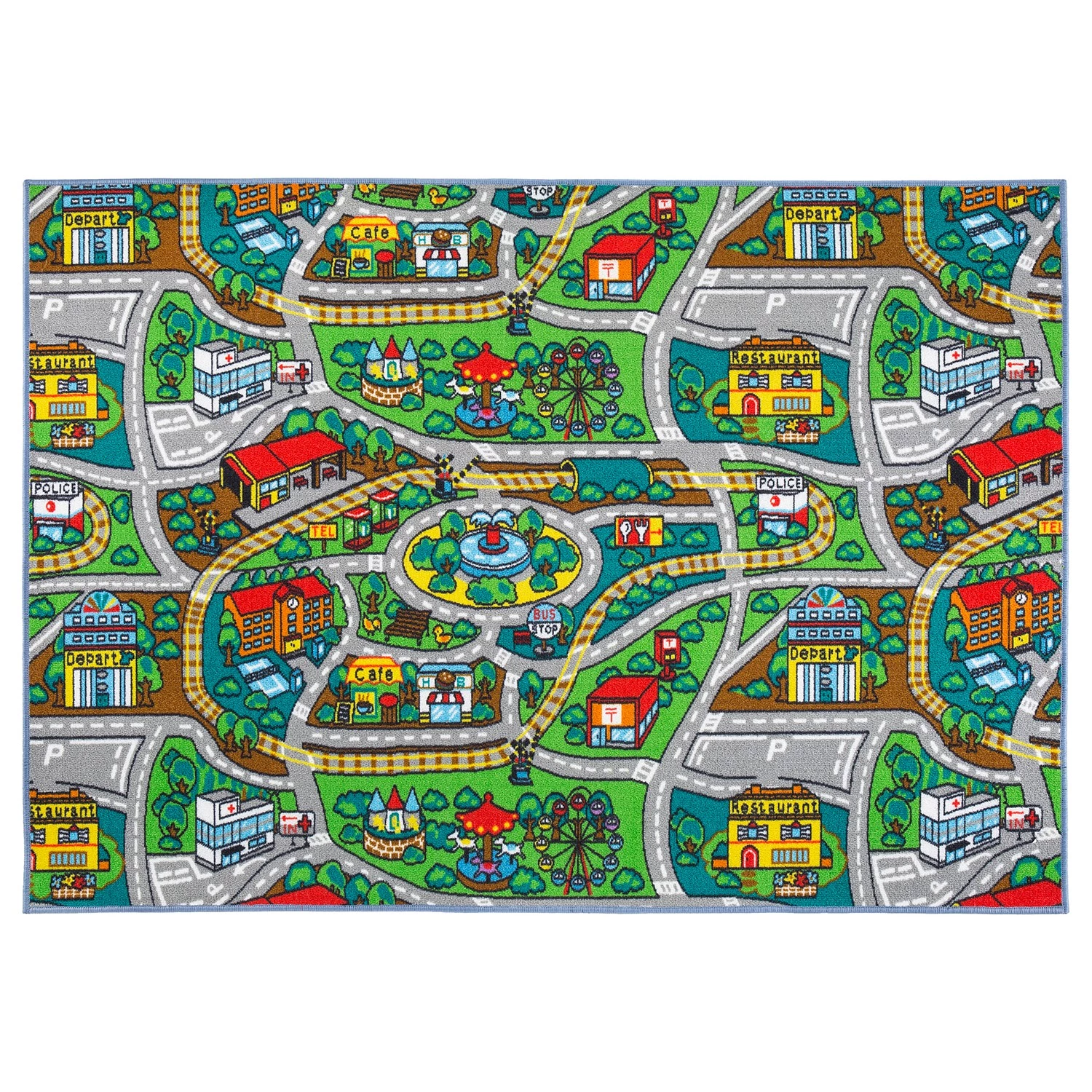 Andiamo Tapis enfant Duo - Matière plastique - Multicolore 3 Andiamo Tapis enfant Duo - Matière plastique - Multicolore