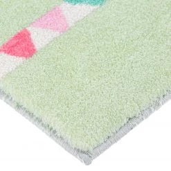 Luxor living Tapis enfant Lama Lulu I - Polyester - Vert clair - 120 x 170 cm -Tapis Soldes Boutique 1000235613 201211 10124400289 DETAILS P000000001000235613