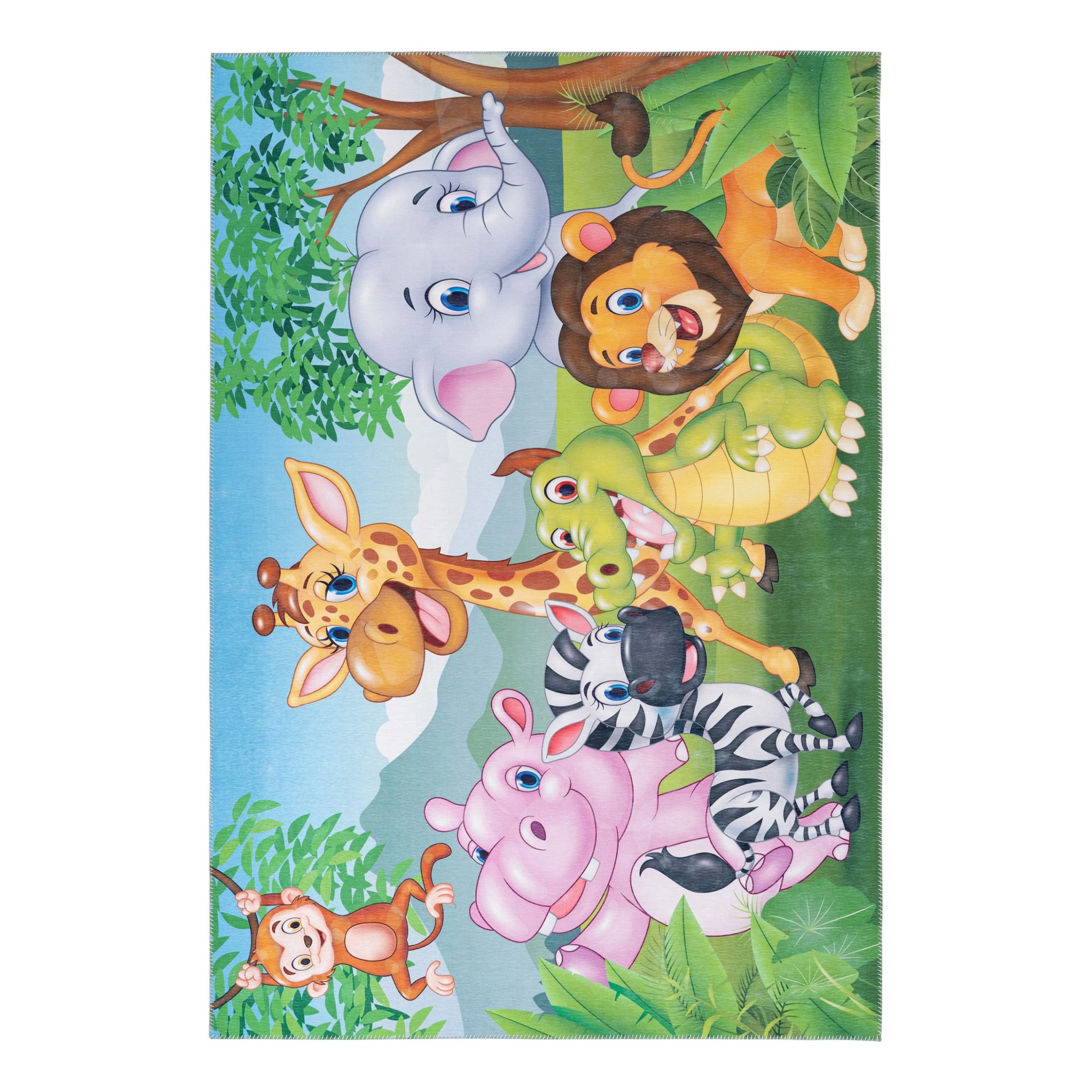 Obsession Tapis enfant My Torino Jungle - Chenille - Multicolore - 80 x 120 cm 3 Obsession Tapis enfant My Torino Jungle - Chenille - Multicolore - 80 x 120 cm
