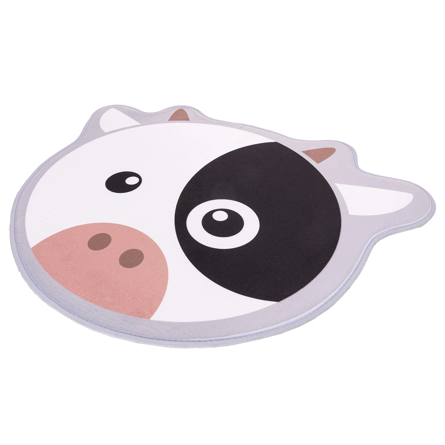 Obsession Tapis enfant My Mila Enfants Vache - Polyester - Gris 4 Obsession Tapis enfant My Mila Enfants Vache - Polyester - Gris – Image 2