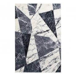 Obsession Tapis Palazzo V - Polyester - Gris - 200 x 290 cm