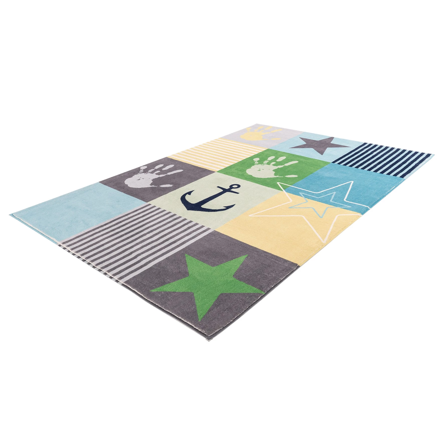 Obsession Tapis enfant My Stars II - Polyester - Bleu - 120 x 170 cm 5 Obsession Tapis enfant My Stars II - Polyester - Bleu - 120 x 170 cm – Image 3