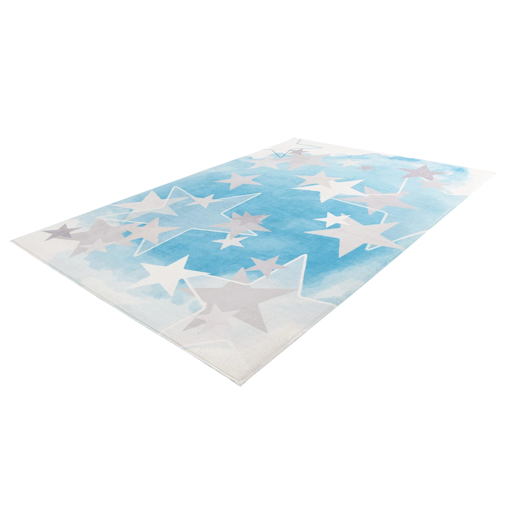 Obsession Tapis enfant My Stars I - Polyester - Aqua - 120 x 170 cm 5 Obsession Tapis enfant My Stars I - Polyester - Aqua - 120 x 170 cm – Image 3