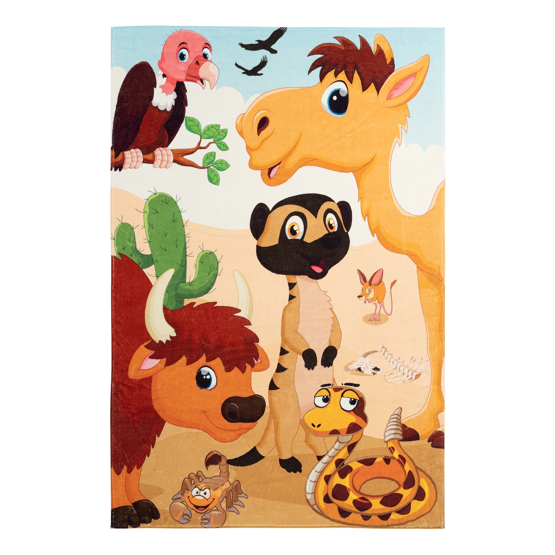 Obsession Tapis enfant My Juno Savane - Polyester - Multicolore - 120 x 170 cm 3 Obsession Tapis enfant My Juno Savane - Polyester - Multicolore - 120 x 170 cm