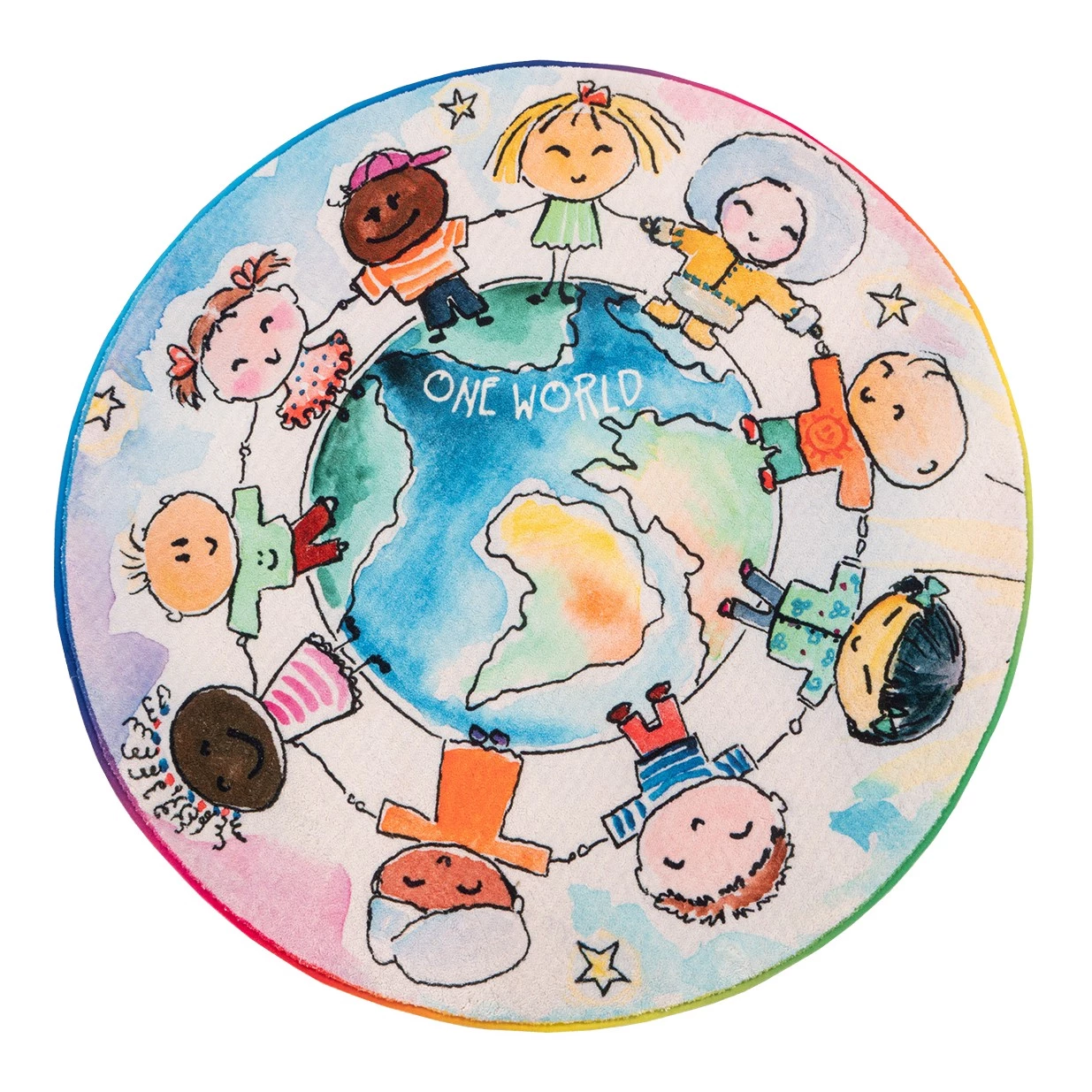 Obsession Tapis enfant My Juno World - Polyester - Multicolore 3 Obsession Tapis enfant My Juno World - Polyester - Multicolore