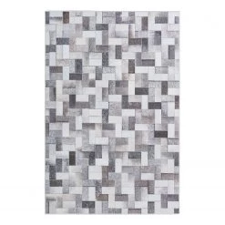 Obsession Tapis My Bonanza VI - Polyester - Gris / Blanc - 160 x 230 cm