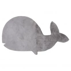 Obsession Tapis enfant My Luna Wal - Micropolyester souple - argenté