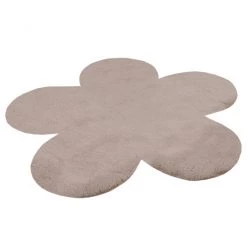 Obsession Tapis enfant My Luna Fleur - Micropolyester souple - Taupe -Tapis Soldes Boutique 1000238068 210113 09360400853 DETAILS P000000001000238068