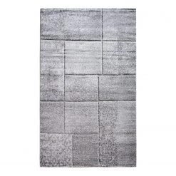 Sehrazat Tapis Trend 7425 - Fibres synthétiques - Gris - 120 x 170 cm