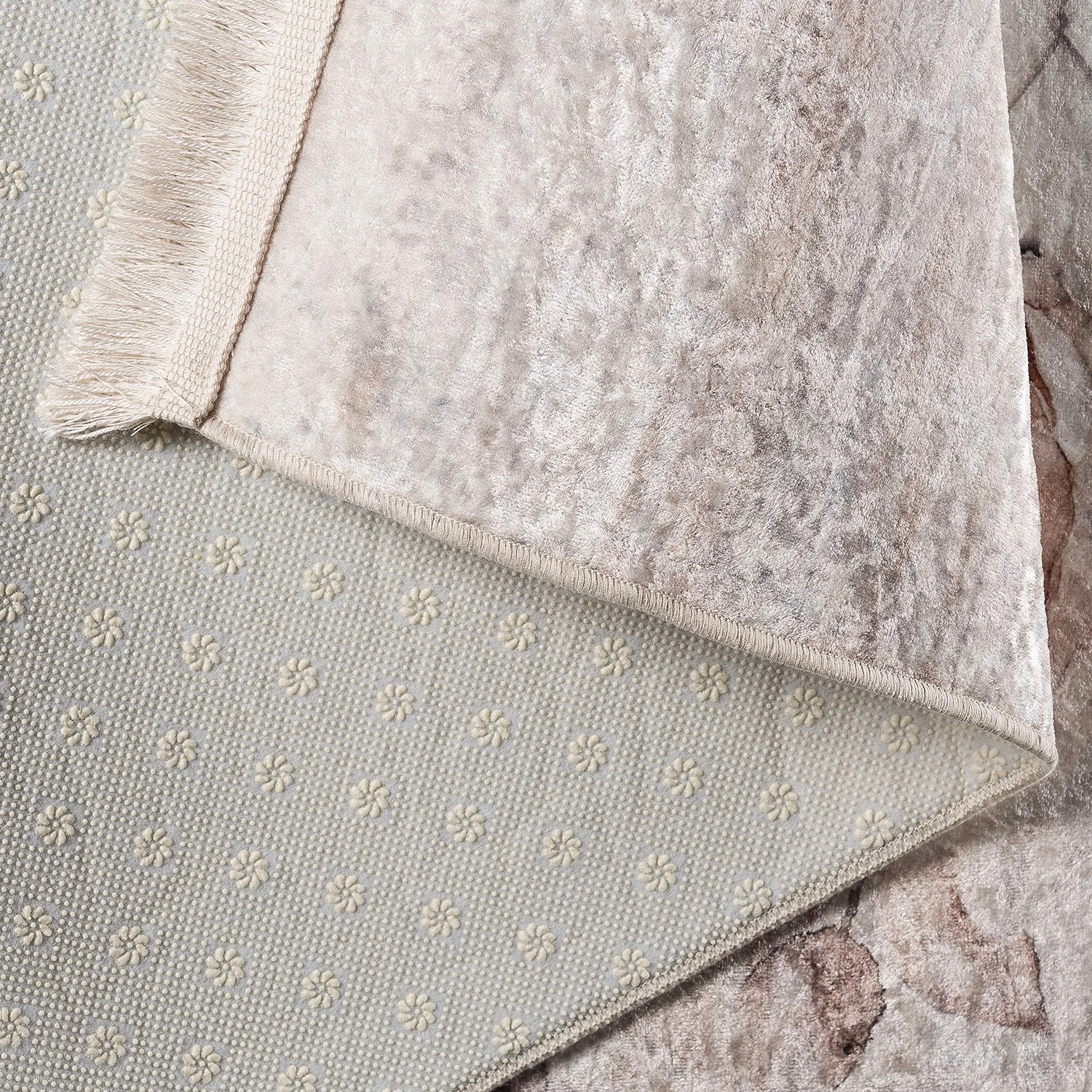 Sehrazat Tapis Caimas 2970 Vizon - Fibres synthétiques, impression digitale - Beige - 80 x 300 cm 5 Sehrazat Tapis Caimas 2970 Vizon - Fibres synthétiques, impression digitale - Beige - 80 x 300 cm – Image 3