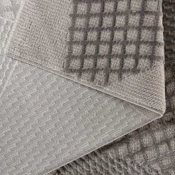 Sehrazat Tapis Luxury 6300 - Polyester - Gris - 80 x 150 cm -Tapis Soldes Boutique 1000238386 210113 11131201247 DETAILS P000000001000238386