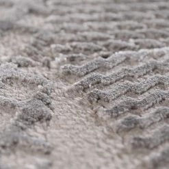 Sehrazat Tapis Luxury 6300 - Polyester - Gris - 80 x 150 cm -Tapis Soldes Boutique 1000238386 210113 11131601249 DETAILS P000000001000238386