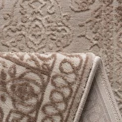 Sehrazat Tapis Amatis 6640 - Polyester - Beige - 80 x 150 cm -Tapis Soldes Boutique 1000238428 210113 11253201624 DETAILS P000000001000238428