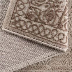 Sehrazat Tapis Amatis 6640 - Polyester - Beige - 80 x 150 cm -Tapis Soldes Boutique 1000238428 210113 11253301625 DETAILS P000000001000238428