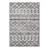 Sehrazat Tapis intérieur / extérieur Road 3420 - Fibres synthétiques - Gris clair - 120 x 170 cm