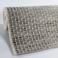 Sehrazat Tapis intérieur / extérieur Magic 3610 - Polypropylène - Gris / Blanc - 120 x 170 cm -Tapis Soldes Boutique 1000238989 210106 10062000216 DETAILS P000000001000238989