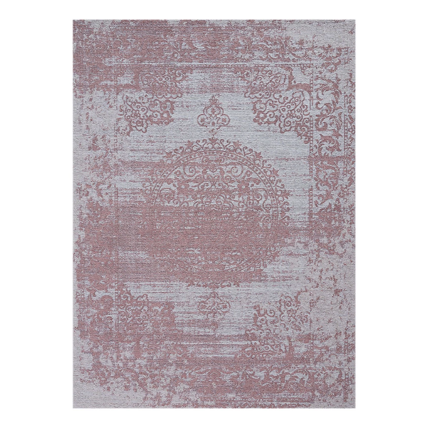 Sehrazat Tapis Carina IV - Coton / Polyester - Rose vieilli / Gris - 80 x 150 cm 3 Sehrazat Tapis Carina IV - Coton / Polyester - Rose vieilli / Gris - 80 x 150 cm