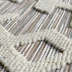 Sehrazat Tapis intérieur / extérieur Road 3410 - Fibres synthétiques - Gris - 80 x 150 cm -Tapis Soldes Boutique 1000239045 210106 10064100495 DETAILS P000000001000239045