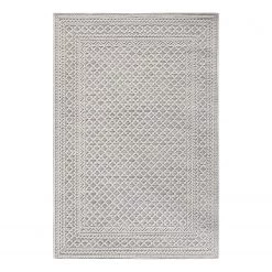 Sehrazat Tapis intérieur / extérieur Road 3430 - Fibres synthétiques - Gris - 160 x 230 cm