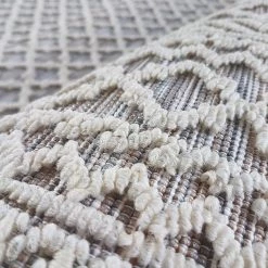 Sehrazat Tapis intérieur / extérieur Road 3430 - Fibres synthétiques - Gris - 160 x 230 cm -Tapis Soldes Boutique 1000239054 210106 10064500548 DETAILS P000000001000239054