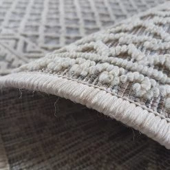 Sehrazat Tapis intérieur / extérieur Road 3430 - Fibres synthétiques - Gris - 160 x 230 cm -Tapis Soldes Boutique 1000239054 210106 10064600549 DETAILS P000000001000239054