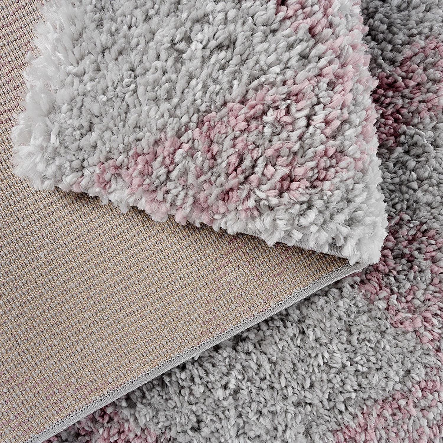 Sehrazat Tapis Shaggy Ethno 8699 - Polypropylène - Gris clair - 80 x 150 cm 4 Sehrazat Tapis Shaggy Ethno 8699 - Polypropylène - Gris clair - 80 x 150 cm – Image 2