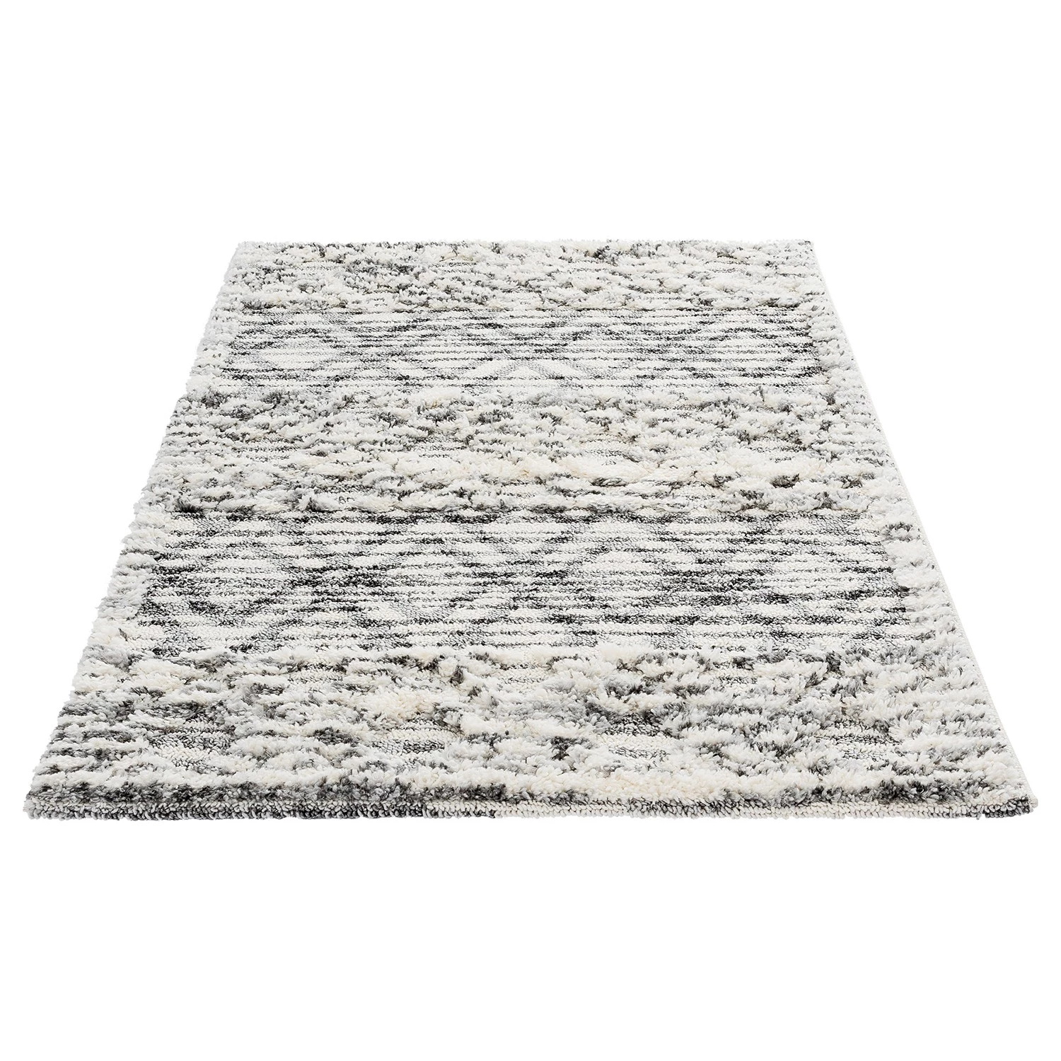Sehrazat Tapis épais Bahama 8816 - Polypropylène - Crème / Gris - 160 x 230 cm 7 Sehrazat Tapis épais Bahama 8816 - Polypropylène - Crème / Gris - 160 x 230 cm – Image 5