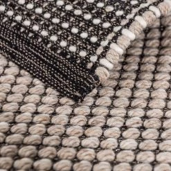 Schöner Wohnen Kollektion Tapis Naska - Tissu mélangé - Gris - 140 x 200 cm -Tapis Soldes Boutique 1000239142 210415 09302200224 DETAILS P000000001000239142