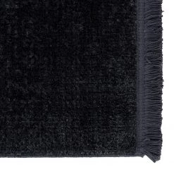 Schöner Wohnen Kollektion Tapis Velvet III - Tissu mélangé - Gris foncé - 140 x 200 cm -Tapis Soldes Boutique 1000239266 210415 09503300810 DETAILS P000000001000239266