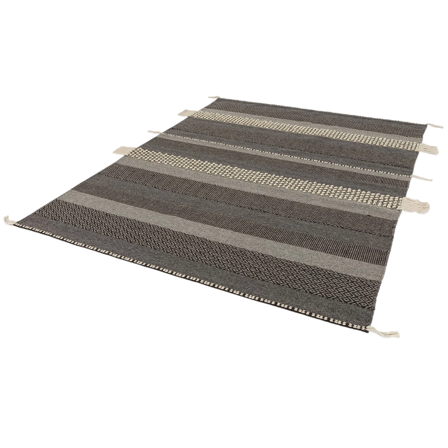 Schöner Wohnen Kollektion Tapis Botana III - Laine - Gris foncé - 200 x 300 cm 4 Schöner Wohnen Kollektion Tapis Botana III - Laine - Gris foncé - 200 x 300 cm – Image 2