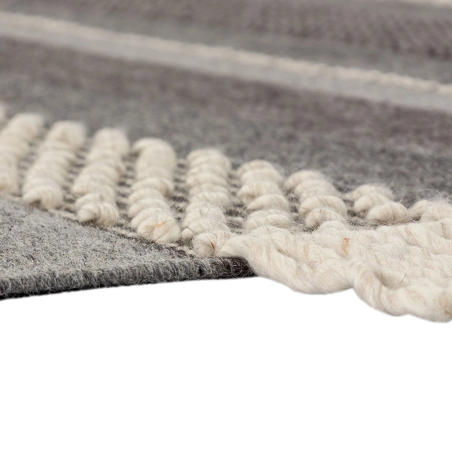 Schöner Wohnen Kollektion Tapis Botana III - Laine - Gris foncé - 200 x 300 cm 6 Schöner Wohnen Kollektion Tapis Botana III - Laine - Gris foncé - 200 x 300 cm – Image 4