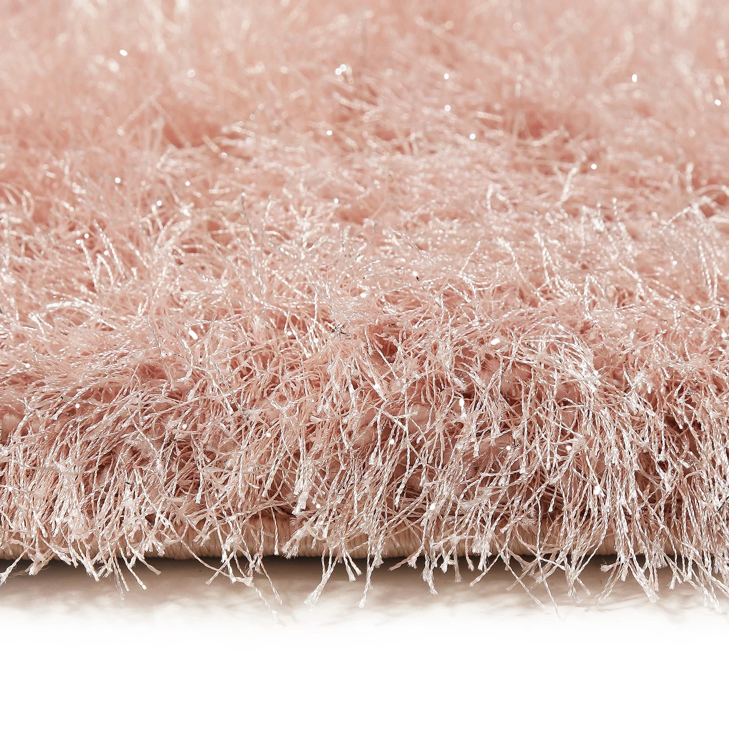 Wecon Home Tapis Shiny Touch II - Polyester - Rose - 120 x 170 cm 9 Wecon Home Tapis Shiny Touch II - Polyester - Rose - 120 x 170 cm – Image 7