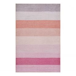 Esprit Home Tapis Clifton - Polyester - Rose vif - 80 x 150 cm